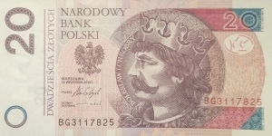 20 Złotych Banknote