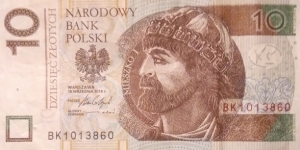 Poland 10 Złotych Banknote