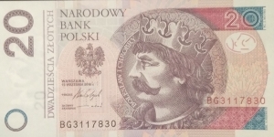 20 Złotych Banknote