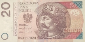 20 Złotych Banknote