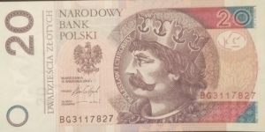 20 Złotych Banknote