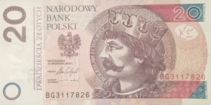 20 Złotych Banknote