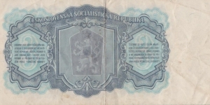 Banknote from Czech Republic