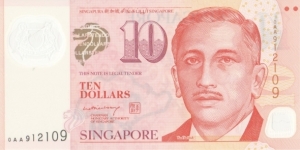Singapore 10$ 2006-2019 Banknote