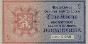 Banknote from Czech Republic