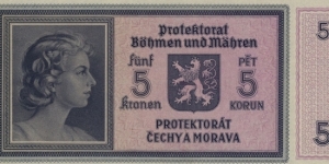 Banknote from Czech Republic