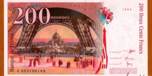 Banknote from France