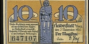 Banknote from Germany