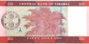 Banknote from Liberia