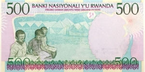 Banknote from Rwanda