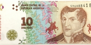 10 Pesos Banknote