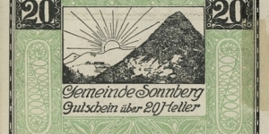 Banknote from Austria