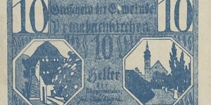 10 Heller - Prambachkirchen Banknote