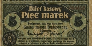 5 Marek - Bydgoszcz Banknote