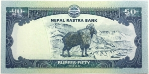 Banknote from Nepal