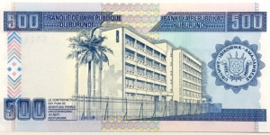 Banknote from Burundi