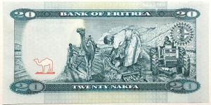 Banknote from Eritrea