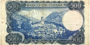 Banknote from Spain