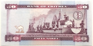 Banknote from Eritrea