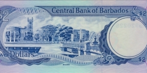 Banknote from Barbados