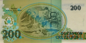 Banknote from Brazil