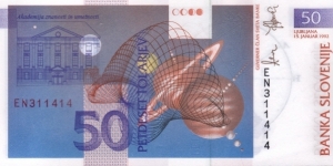 Banknote from Slovenia