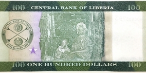 Banknote from Liberia