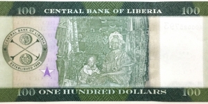 Banknote from Liberia