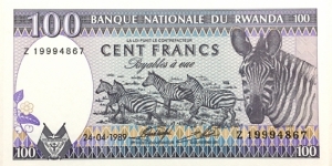 100 Francs Banknote