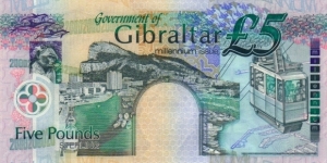 Banknote from Gibraltar