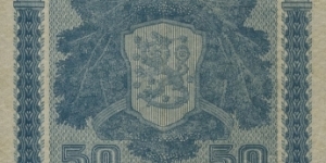 Banknote from Finland