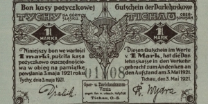 1 Marka - Tychy Banknote