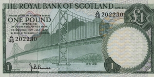 Scotland £1 Banknote