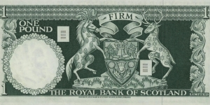 Banknote from Scotland