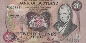 Scotland £20 Banknote