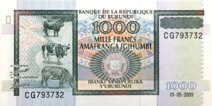 1000 Francs Banknote