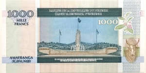 Banknote from Burundi