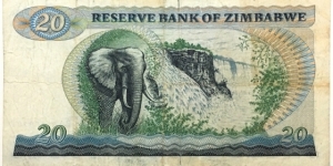 Banknote from Zimbabwe