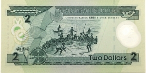 Banknote from Solomon Islands