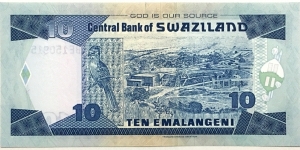 Banknote from Swaziland