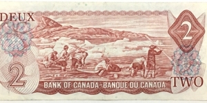 Banknote from Canada