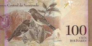 Banknote from Venezuela