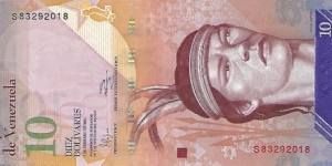 VENEZUELA 10 Bolivares
2011 Banknote