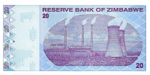 Banknote from Zimbabwe