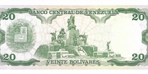 Banknote from Venezuela