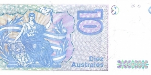 Banknote from Argentina