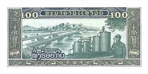 Banknote from Laos