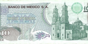 Banknote from Mexico