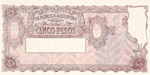 Banknote from Argentina