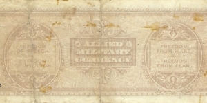 Banknote from Italy